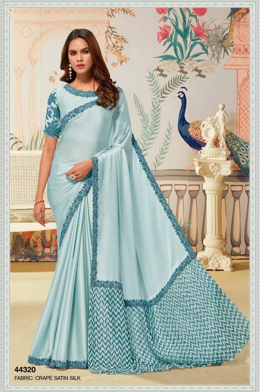 NORITA 44300 SEERAT by MAHOTSAV 44303 to 44320 series Indian Traditional Wear Collection Sil sarees dresses At Wholesale Price